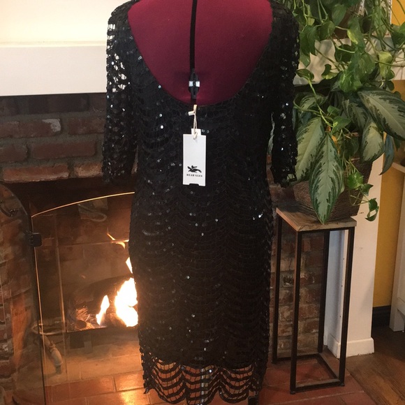 NWT DEAR’GLES Sequin Dress - Picture 4 of 7